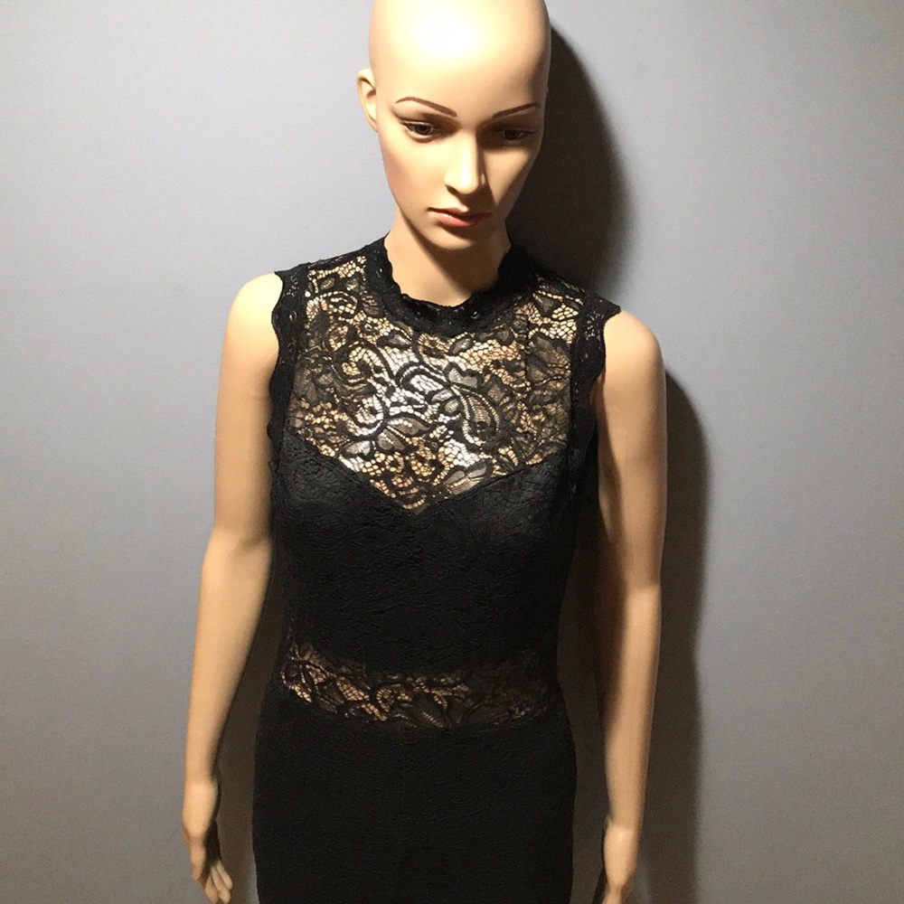 Lace black jumpsuit